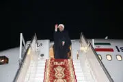روحانی وارد کوالالامپور شد