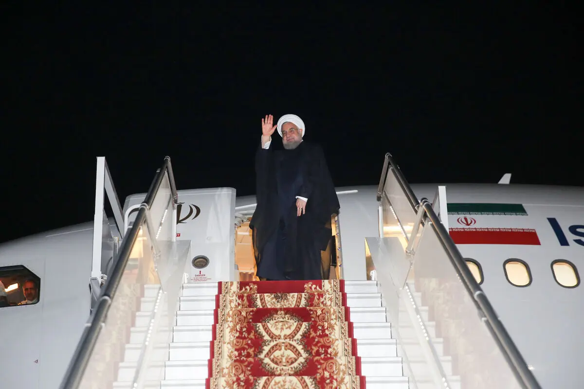 روحانی وارد کوالالامپور شد