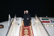 روحانی وارد کوالالامپور شد