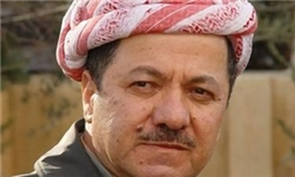 مسعود بارزانی : عراق عملاً تقسیم شده است!