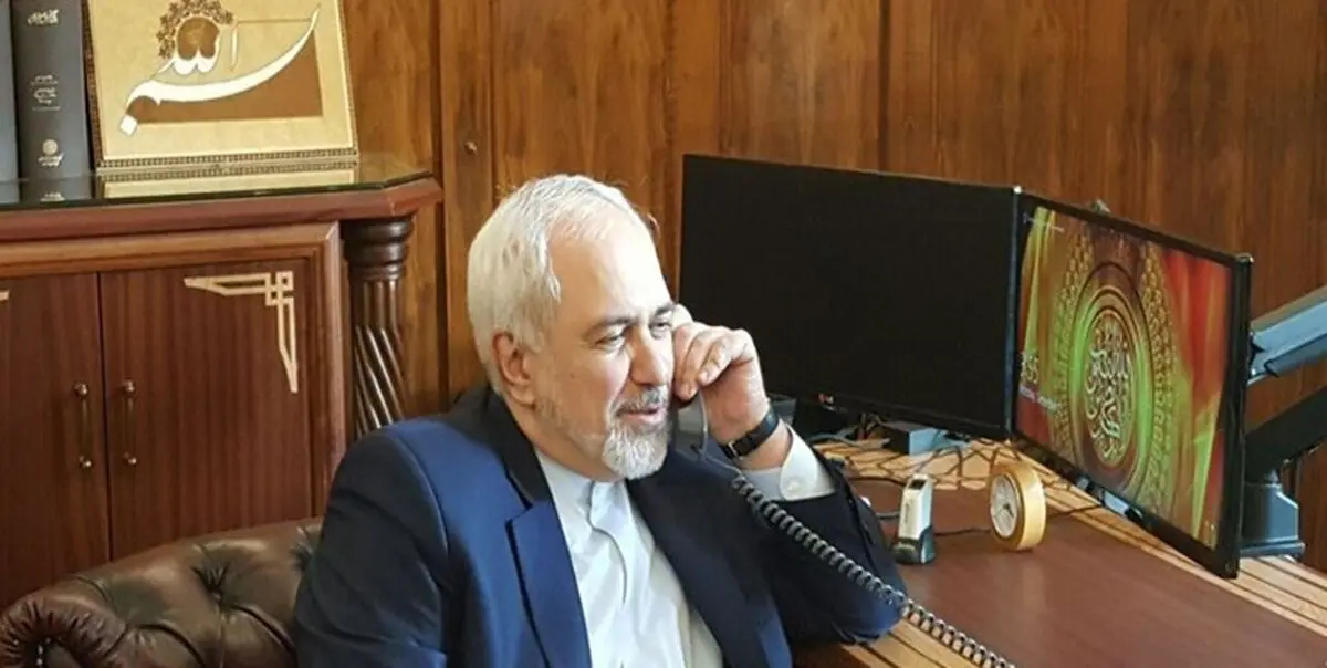 ارسال پیام مهم ظریف به وزیر خارجه فرانسه
