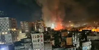بمباران ورزشگاه صنعا توسط جنگنده‌های ائتلاف سعودی 
