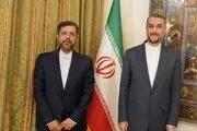 تبادل نظر خطیب زاده با امیرعبداللهیان پیش از عزیمت به کرواسی