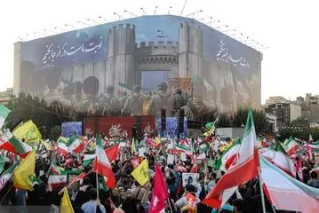 تصاویر دیدنی از راهپیمایی کیلومتری غدیر 