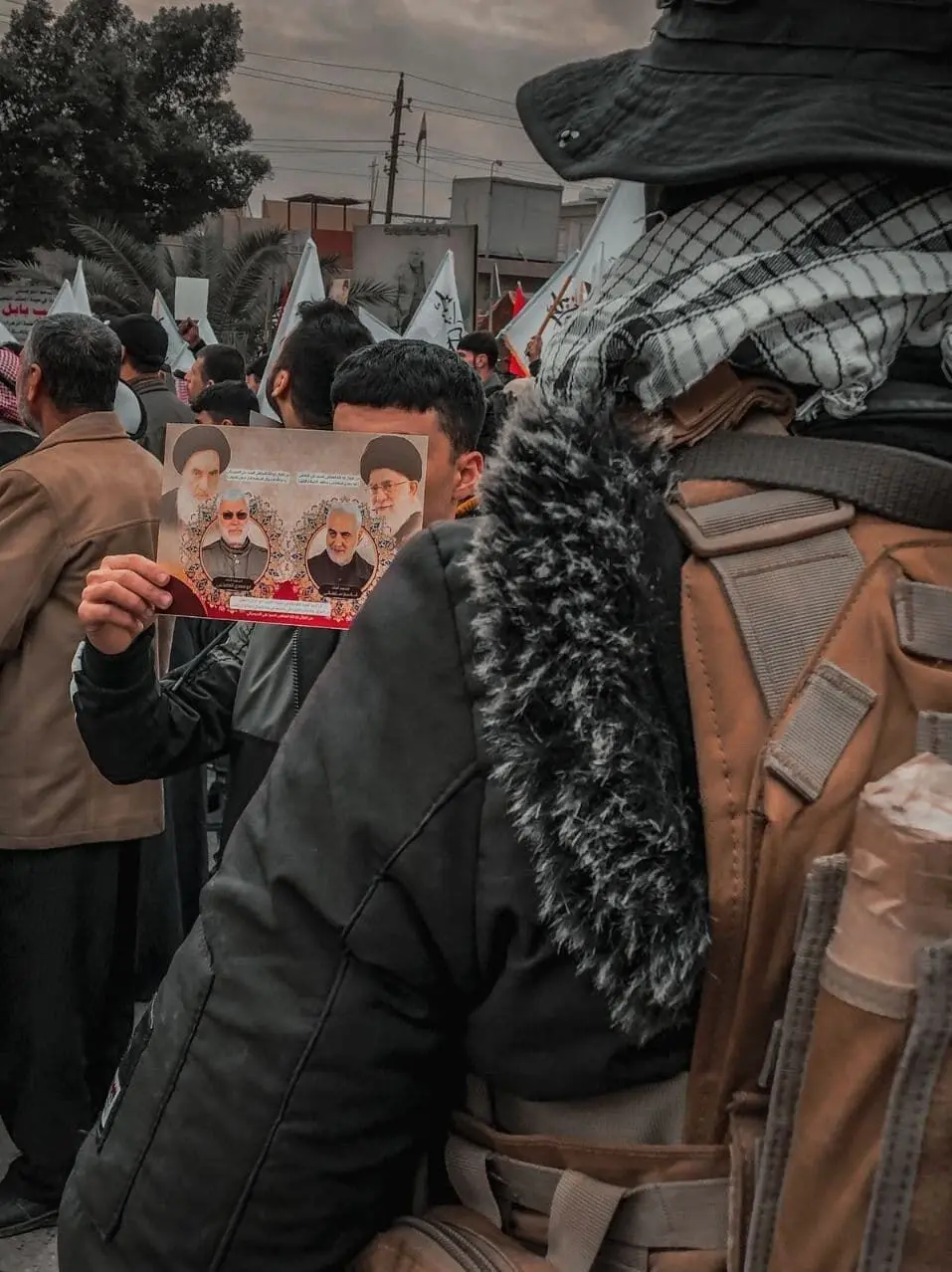 تجمع میلیونی در بغداد برای بزرگداشت سالگرد شهادت حاج قاسم و المهندس/گزارش تصویری
