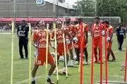 بازیکنان پرسپولیس تاکتیک پروفسور را تمرین کردند
