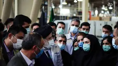 رئیسی در شهرک صنعتی عباس آباد