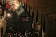 مراسم نخل‌گردانی در شب عاشورا/گزارش تصویری