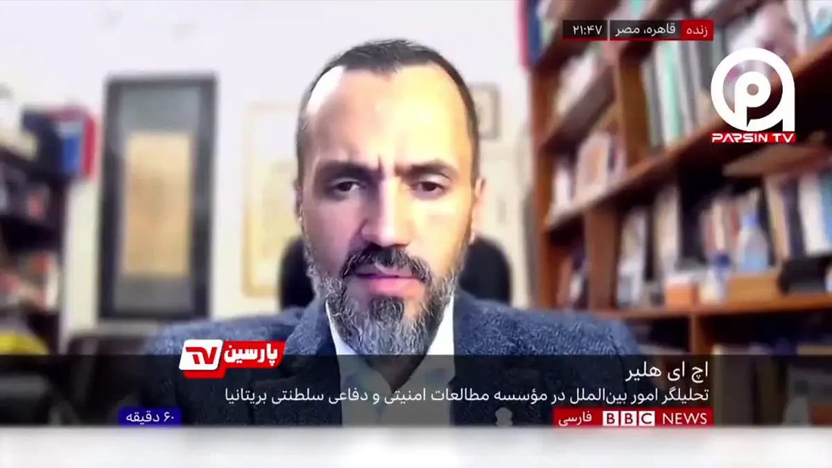 تودهنی مهمان برنامه به مجری بیبیسی برای تخریب حزبالله/فیلم