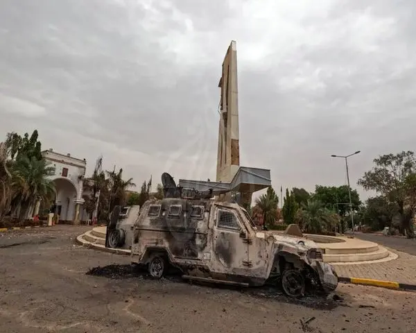 کاخ ریاست جمهوری سودان ویرانه شد