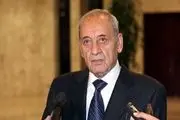 مخالفت رئیس پارلمان لبنان با نطر حریری
