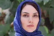 صورت گریم شده پسر مرجان شیرمحمدی /عکس