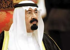 شاه عربستان در بیمارستان بستری شد