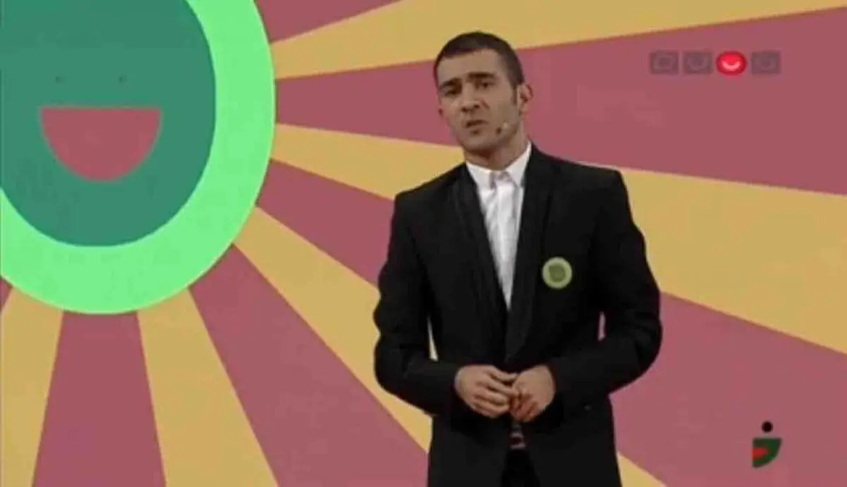 سلفی کمدین خنداننده شو با بازیگر معروف «ممنوعه» /عکس
