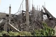 کارگران حادثه ریزش ساختمان در همدان از مرگ نجات یافتند 
