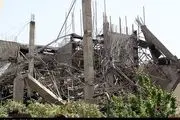 کارگران حادثه ریزش ساختمان در همدان از مرگ نجات یافتند 