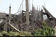 کارگران حادثه ریزش ساختمان در همدان از مرگ نجات یافتند 