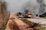 حمله پهپادی اسرائیل به خودروی عضو ارشد حزب‌الله/فیلم