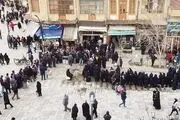 آغاز ماه رمضان، گرانی گوشت و صف طولانی مردم
