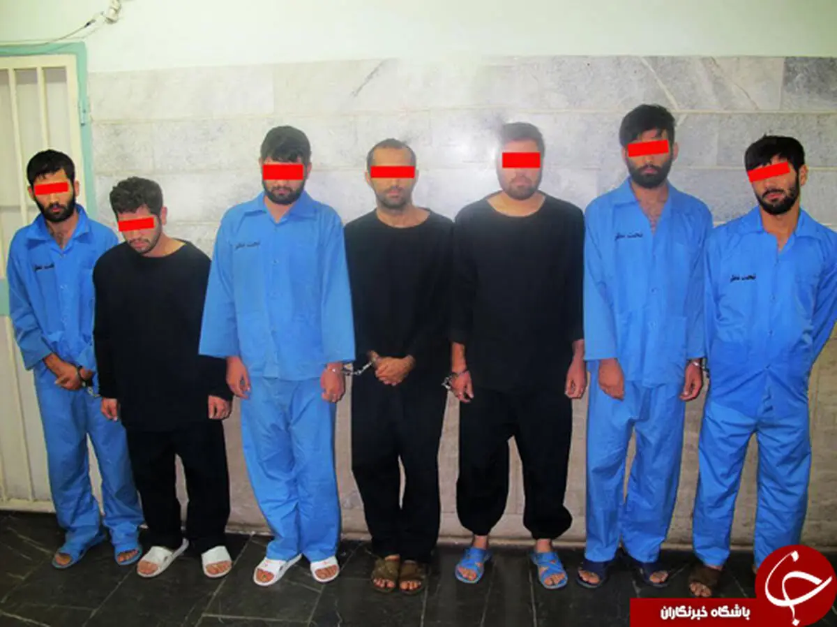 زاغزن بانک‌های تهران و نوچه‌هایش در چنگال پلیس+ عکس