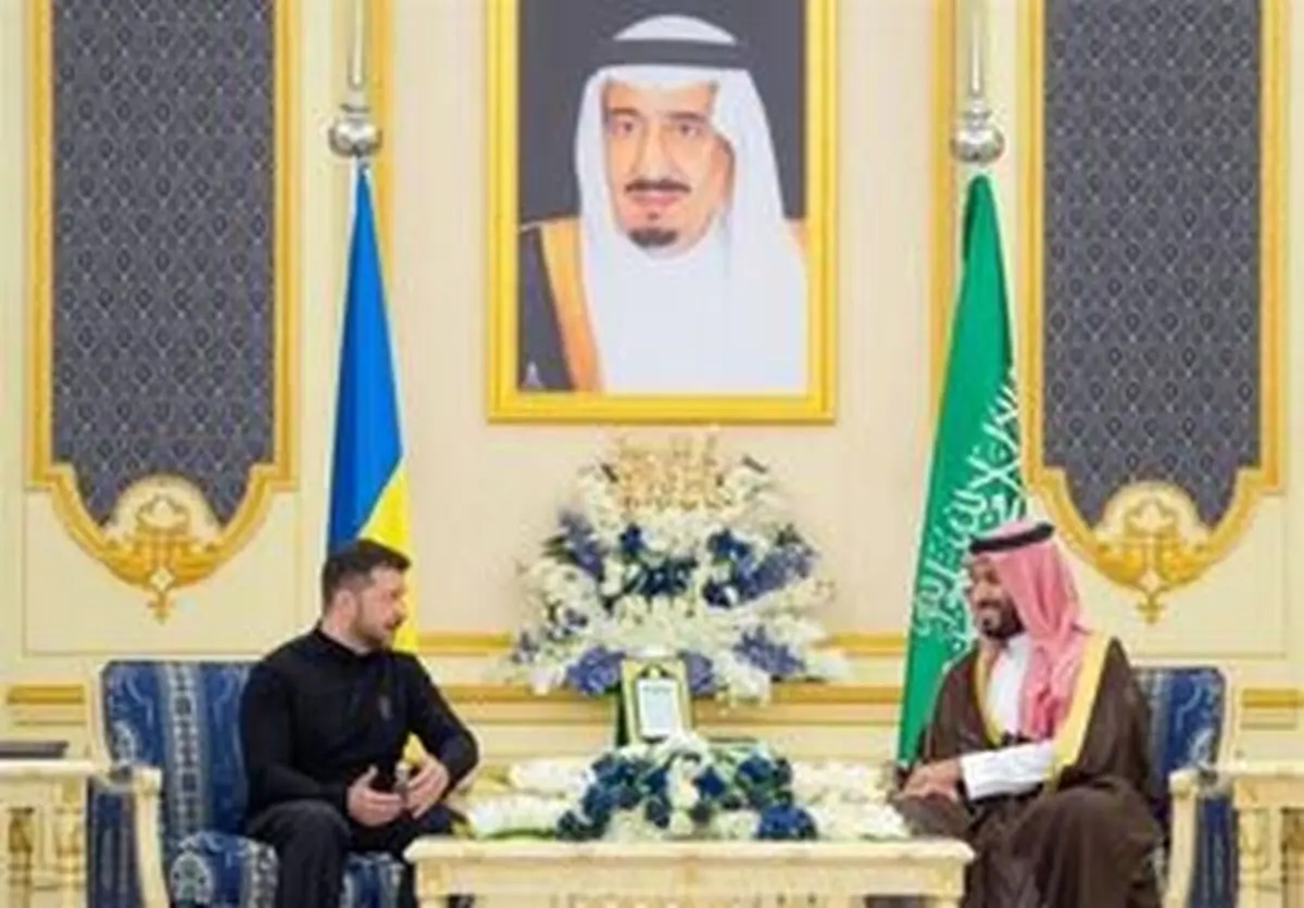 گفتگوی تلفنی زلنسکی با بن‌سلمان