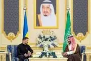 گفتگوی تلفنی زلنسکی با بن‌سلمان
