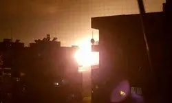 وقوع انفجارهای مشکوک در غرب دمشق