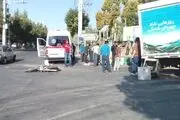 عابر پیاده در برخورد با وانت پیکان جان باخت
