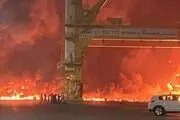 روایت رسمی امارات از انفجار در بندر «جبل علی» دبی