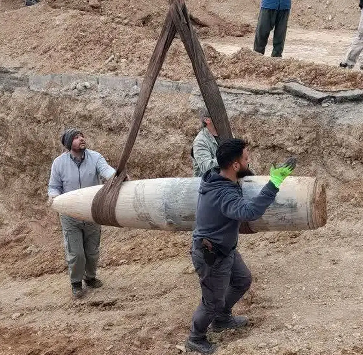 موشکی که در شرق تهران عمل نکرد+ عکس