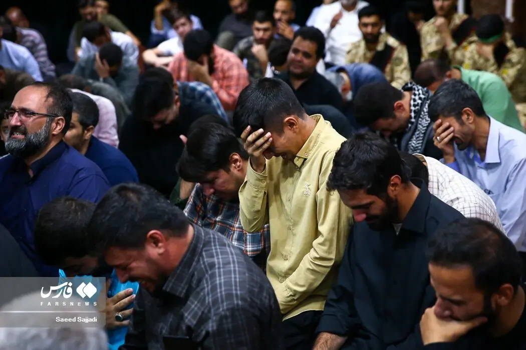 وداع با پیکر شهید مهدی اکبرپور روشن/گزارش تصویی
