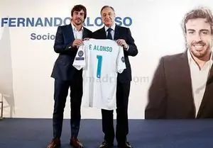 آلونسو عضو افتخاری باشگاه رئال مادرید شد