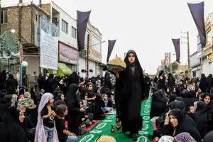 سفره حضرت رقیه(س) در زنجان /گزارش تصویری