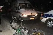 یک کشته در پی واژگونی موتورسیکلت