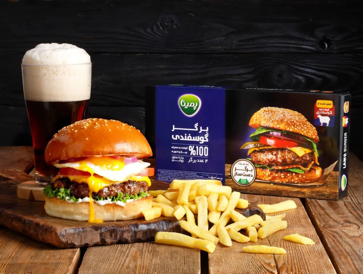 تازگی با انجماد فوق سریع پمینا