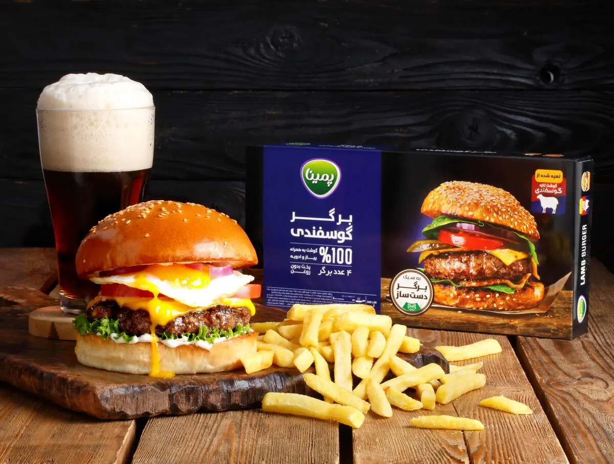 تازگی با انجماد فوق سریع پمینا