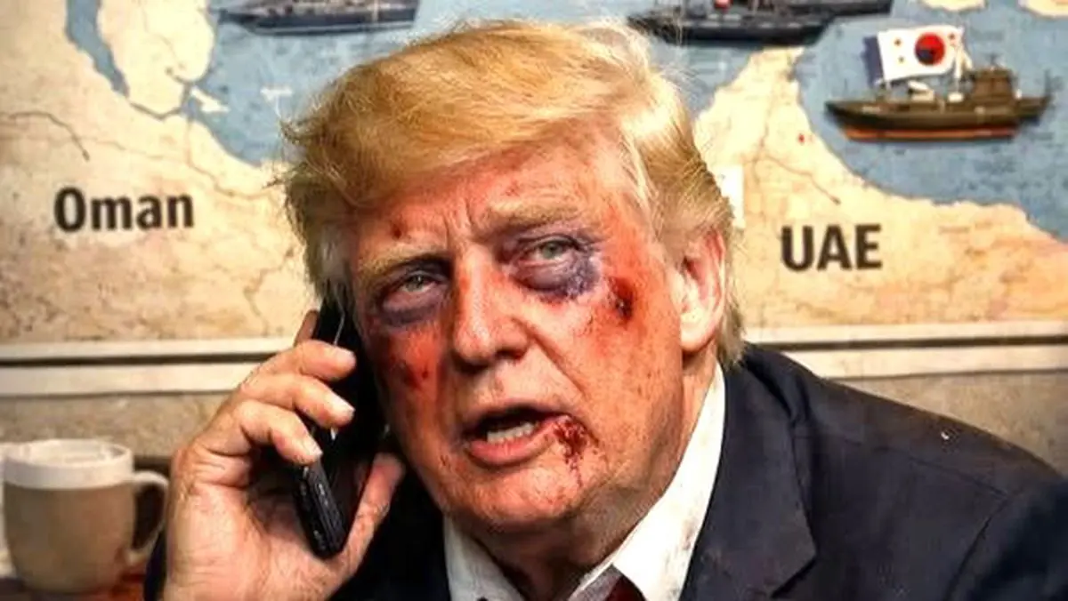 کار ترامپ به التماس رسید