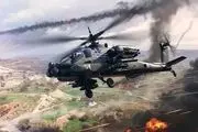 شلیک موشک های دفاع هوایی به سمت هلیکوپترهای آمریکایی