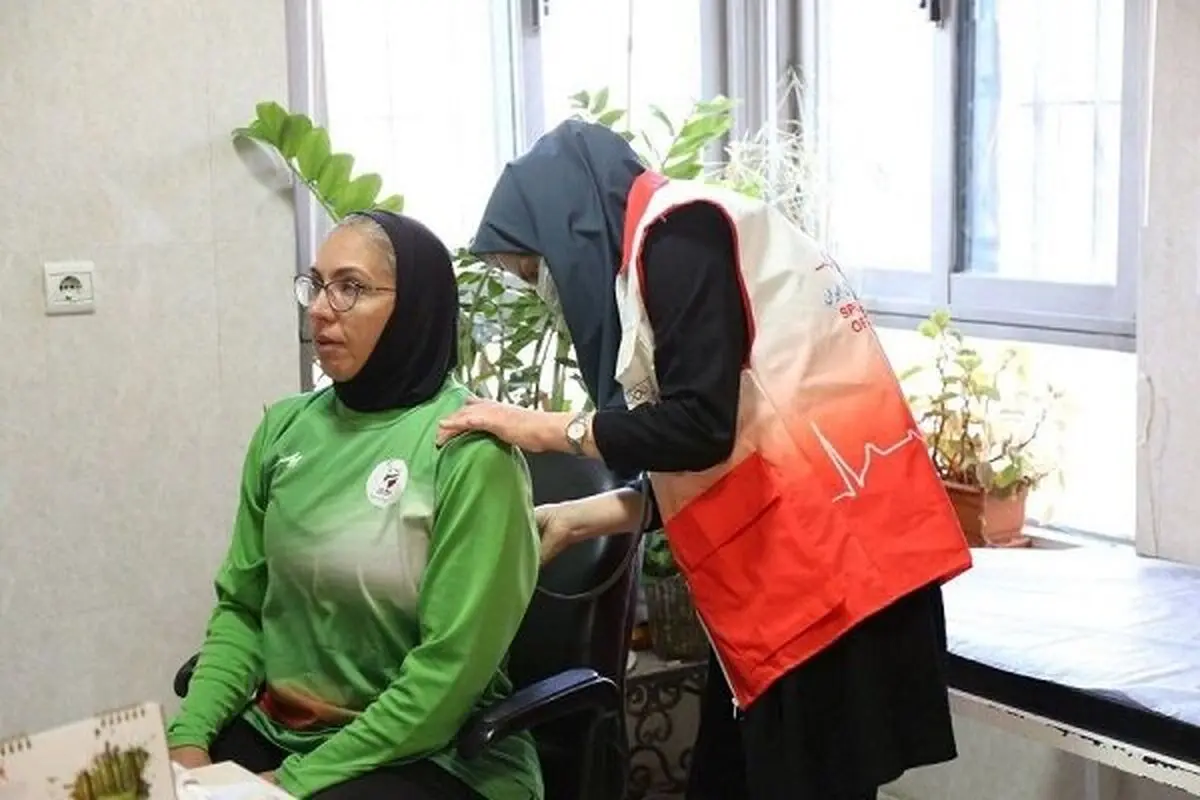 تست پزشکی بانوان پارادوومیدانی پیش از رقابت‌ها