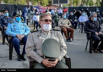 مراسم تشییع پیکر سرلشکر فیروزآبادی