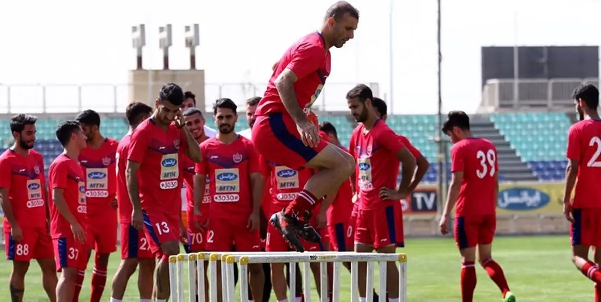 آخرین تمرین پرسپولیس قبل از بازی با استقلال انجام شد