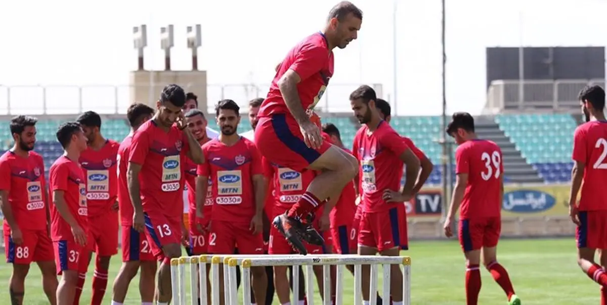 آخرین تمرین پرسپولیس قبل از بازی با استقلال انجام شد
