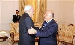 دیدار ظریف و نخست وزیر عراق