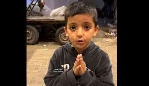 پیام کودک فلسطینی به جهانیان+فیلم