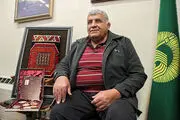 
قهرمان کشتی ایران در بستر بیماری

