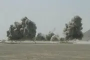 کشته و زخمی شدن طالبان در حمله هوایی