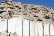 
صدور هزار تن سنگ مرمر از ریگان به چین 