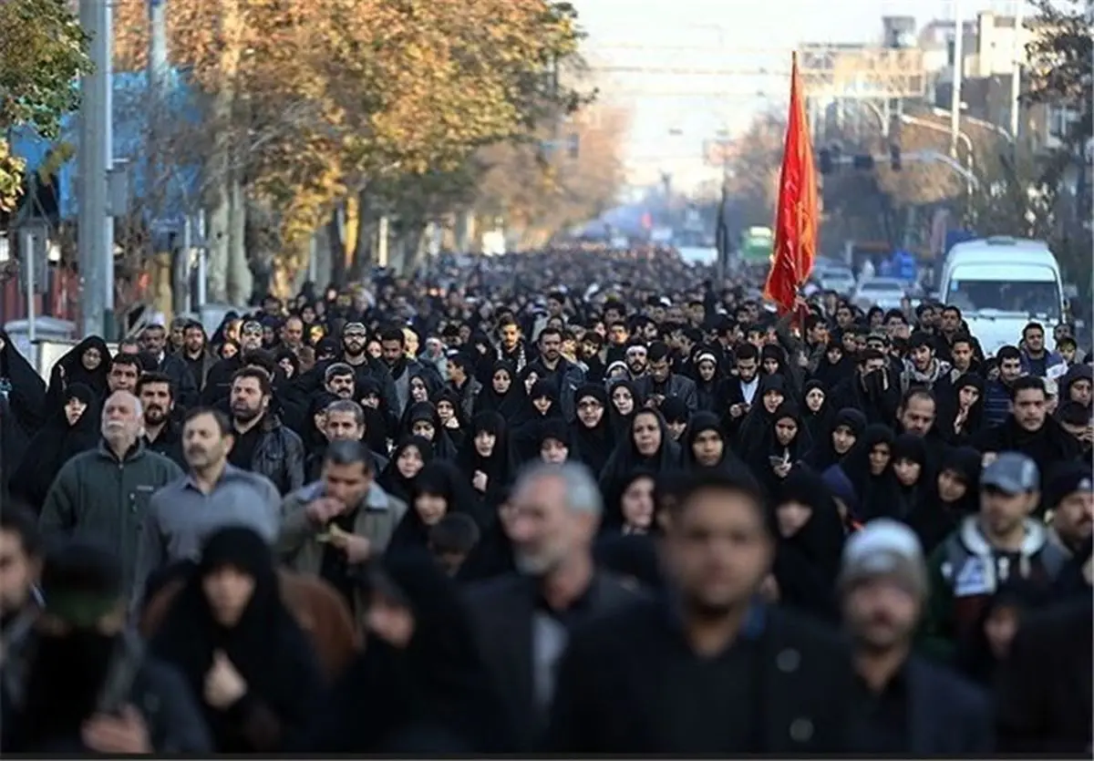 راهپیمایی بزرگ اربعین در تهران