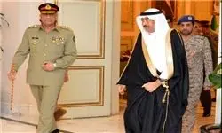سفر فرمانده جدید ارتش پاکستان به عربستان