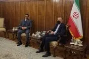 سعید محمد با امیرعبداللهیان دیدار و گفت‌وگو کرد